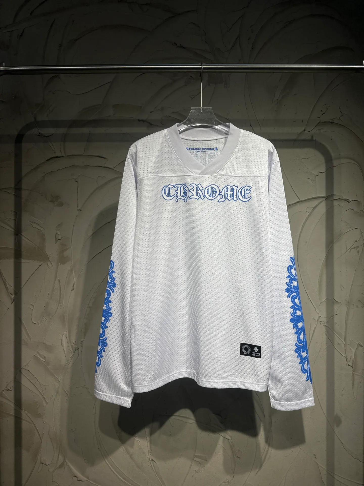 Chrome Hears New Arrival White T Versatile Authentic Same Style White Black Size S M L